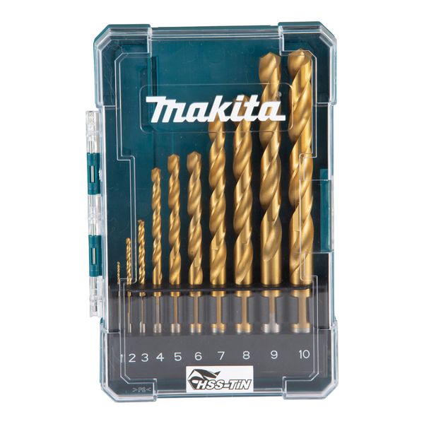 Makita Bohrer-Set Hss 10Tlg (D-72849)-image