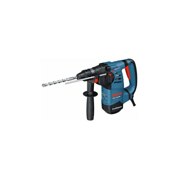 Bosch Sds Plus Gbh 3-28 Dre Bohrhammer Mit Handwerkerkoffer Aus Kunststoff Und Metall Mit Bohrhammer, Sds Plus-Aufnahme Und Handwerkerkoffer FüR Bohren Und MeißEln, 061123A000)-image