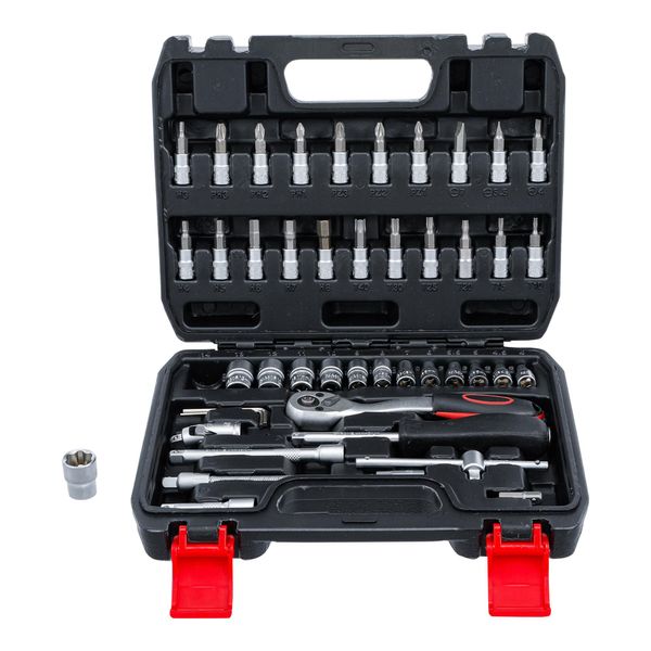 Bgs Do It Yourself SteckschlüSsel-Satz Antrieb 6,3 Mm 46-Tlg. (2142)-image