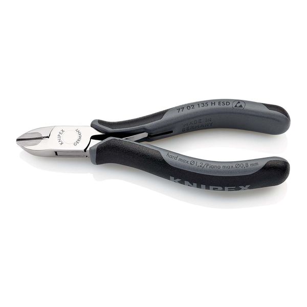 Knipex 77 02 135 H ESD Elektronik-Seitenschneider Mit Eingesetzter Hartmetallschneide ESD 135 Mm)-image