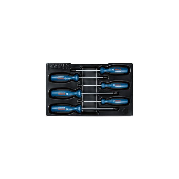 Bosch Combo Kit: Screwdriver Schraubendreher-Set, 6-Tlg. Tx (1600A01V09)-image