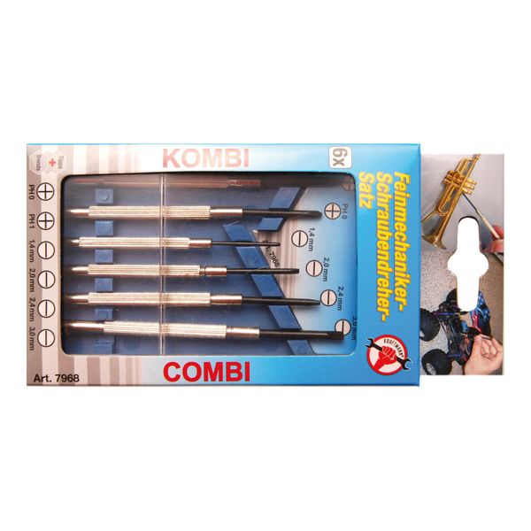 Bgs Do It Yourself Feinmechaniker-Schraubendreher-Satz 6-Tlg. (7968)-image