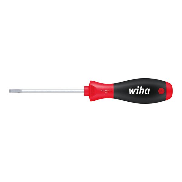 wiha Schraubendreher Softfinish Schlitz Mit Rundklinge 10,0 Mm X 200 Mm (39596)-image