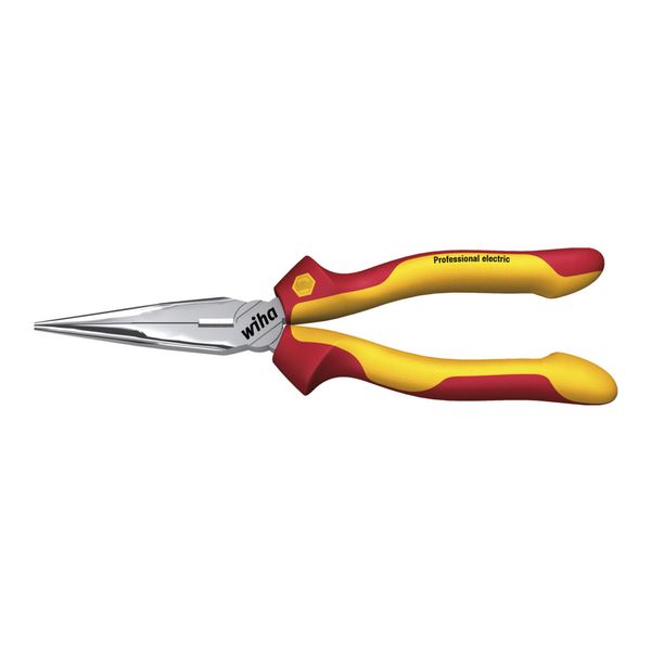 Wiha Flachrundzange Professional Electric Mit Schneide Gerade Form (26727)-image