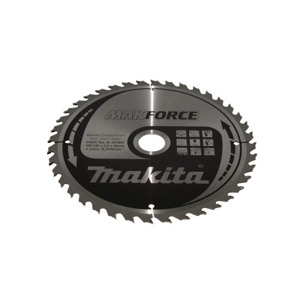 Makita SäGebblatt Makforce 235X30X40Z (B-32362)-image