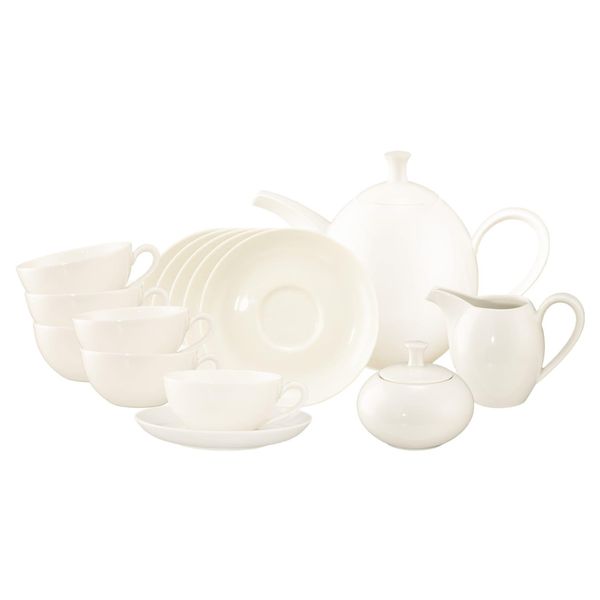 Seltmann Weiden Teeservice Savona Fine Diamond 15Er Set-image