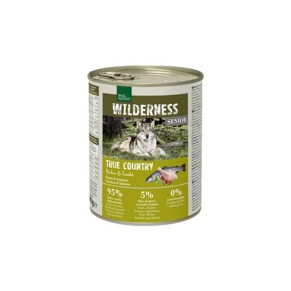 Real Nature Wilderness Senior True Country Huhn & Lachs 12X800 G-image
