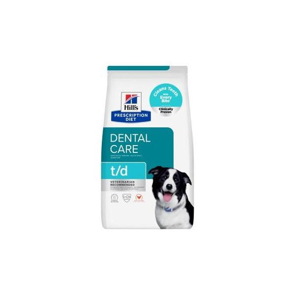 Hill's Prescription Diet T/D Aliment Pour Le Nettoyage Des Dents 2X10 Kg-image