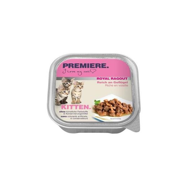 Premiere Royal Ragout Kitten Riche En Volaille 64X100 G-image