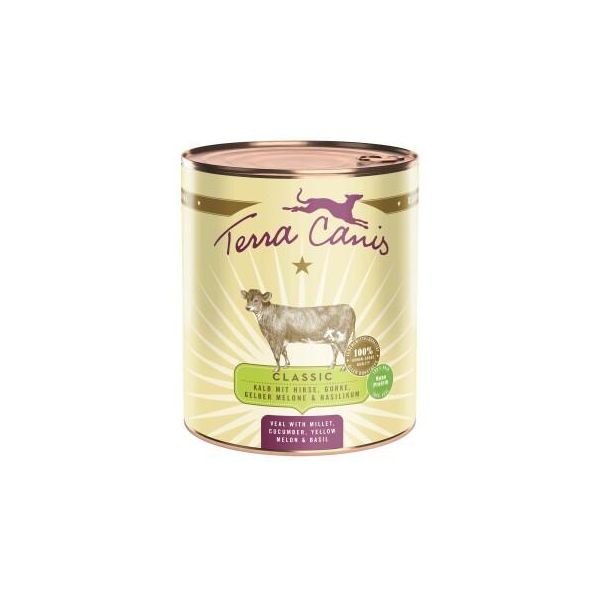 Terra Canis Nourriture Humide Pour Chien Classic Adulte Veau 6X800 G-image