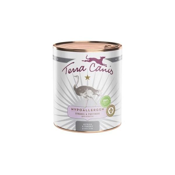 Terra Canis Nourriture Humide Chien HypoallergéNique Adulte Autruche 6X800 G-image