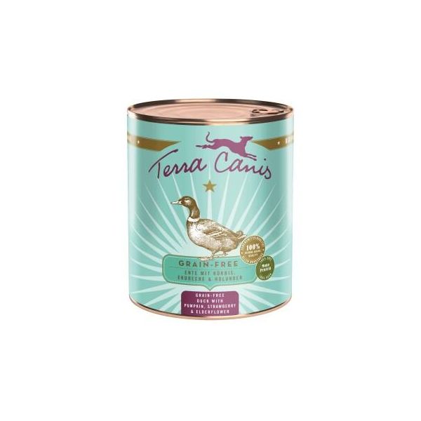 Terra Canis Nourriture Humide Pour Chien Sans CéRéAles Adulte Canard 6X800 G-image