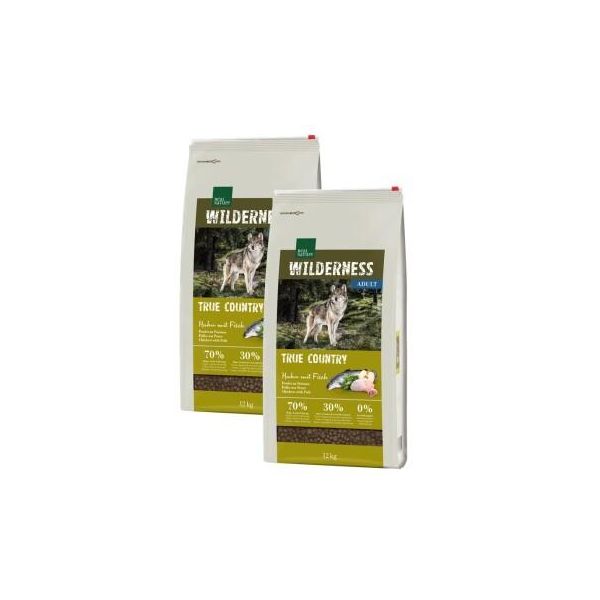 Real Nature Wilderness True Country Adult Poulet Au Poisson 2X12 Kg-image