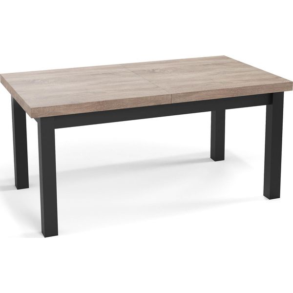 Esstisch Gemini Rechteckig Ausziehbar, Sonoma Eiche 120-160/80/78 Cm-image