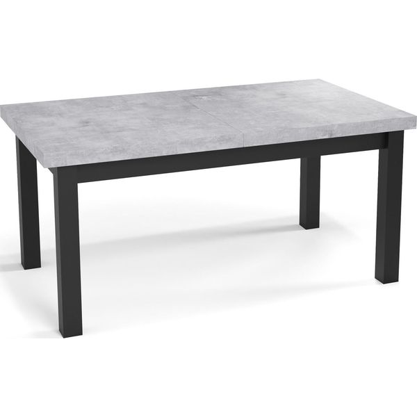 Esstisch Gemini Rechteckig Ausziehbar, Grauer Beton 200-300/100/78 Cm-image