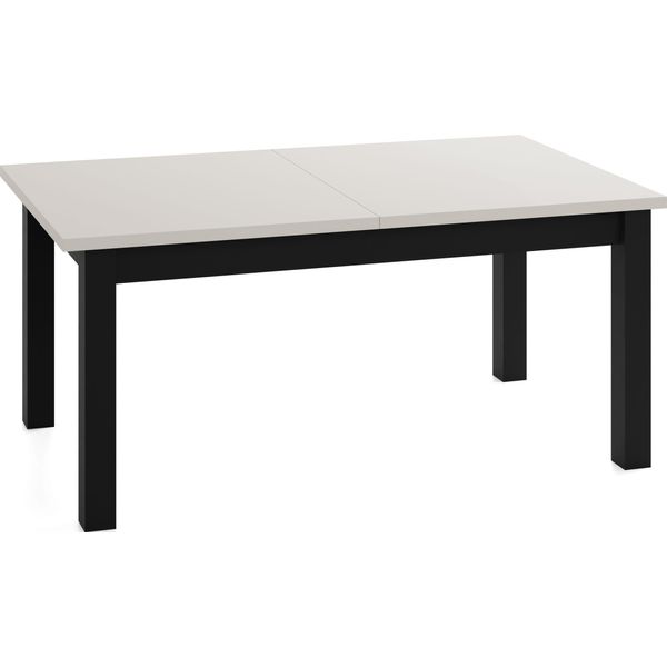Esstisch Lindberg Ausziehbar VerläNgerbar Rechteckig, Kaschmir 120-160/80/77 Cm-image