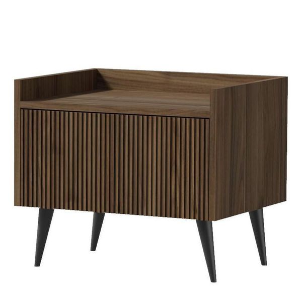 Nachttisch Arysa In Braun Walnuss Holzoptik 52/45/41 Cm-image