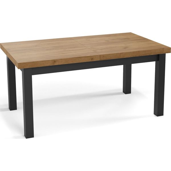 Esstisch Gemini Rechteckig Ausziehbar, Wotan Eiche 120-160/80/78 Cm-image