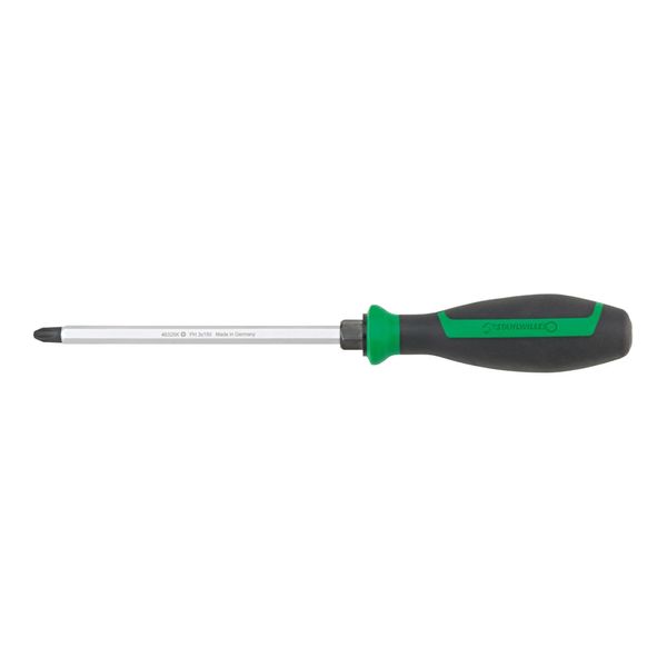Stahlwille Kreuzschlitzschraubendreher Drall+ Gr. PH3 L.150Mm (46323203)-image