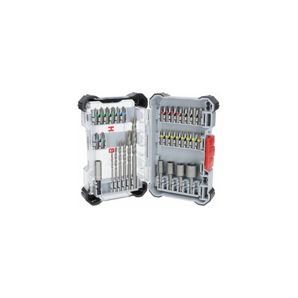 Bosch Extra Hard Schrauberbit‑ Und CYL-3 Bohrer-Set, 35‑Tlg. (2607017728)-image