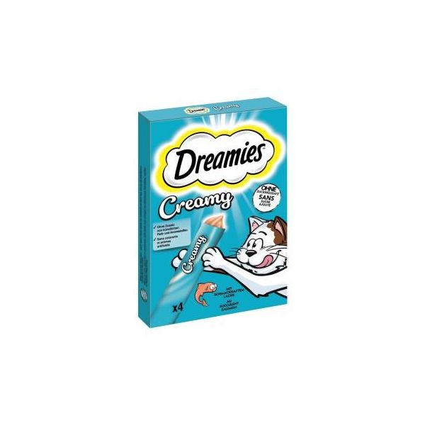 Dreamies Snack CréMeux Adulte Saumon 44X10 G-image