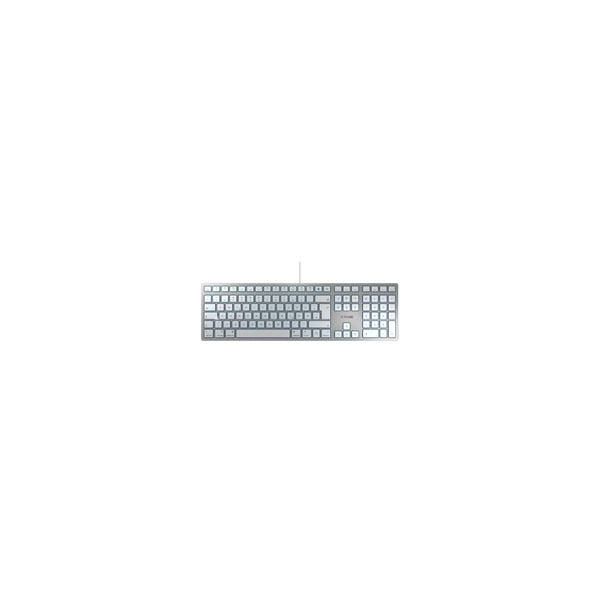 Kc 6000C For Mac, Tastatur Silber/Weiß, De-Layout, Cherry Sx-Scherentechnologie-image