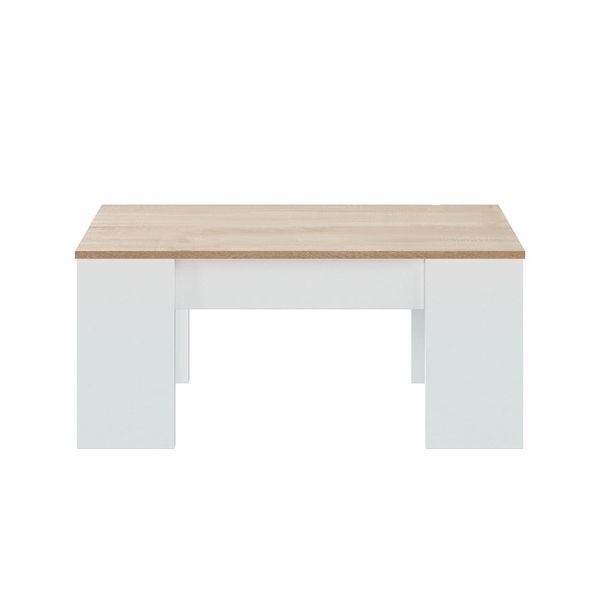 Couchtisch Mit Hochklappbarer Platte L100 Cm - Alida-image