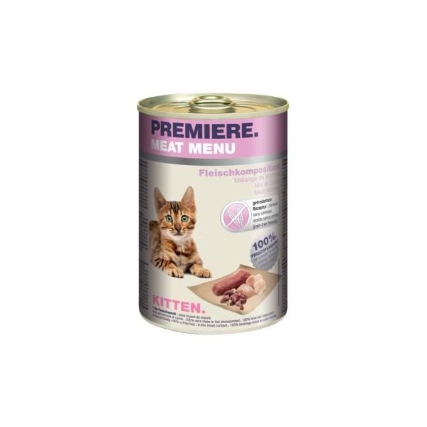 Premiere Meat Menu Kitten MéLange De Viandes 6X400 G-image