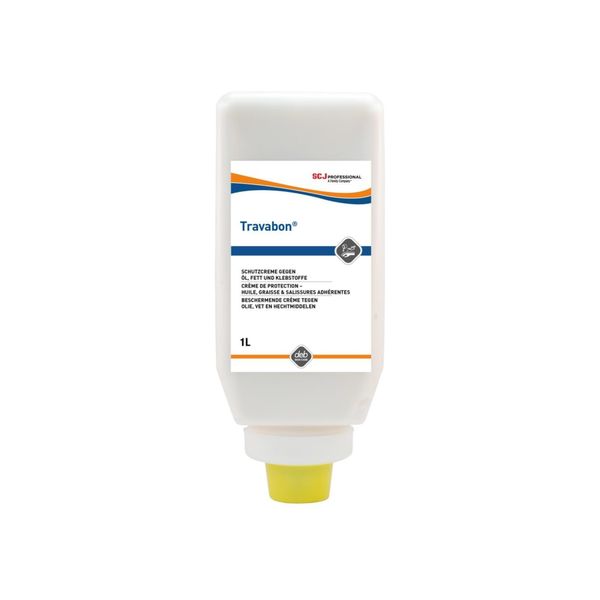 Travabon Hautschutzcreme S Classic 1L Softfl. Ve ; Sc Johnson Professional (22325)-image