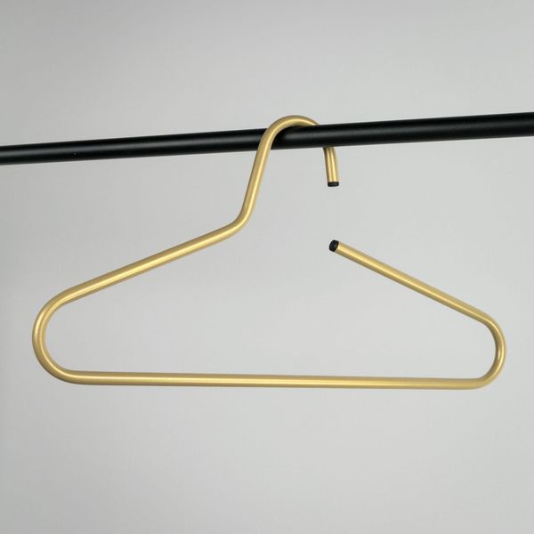 KleiderbüGel Spinder Design "Victorie", Gold (Goldfarben), B:42Cm H:21,5Cm T:1Cm, Metall, KleiderbüGel, KleiderbüGel, Breite 42 Cm-image