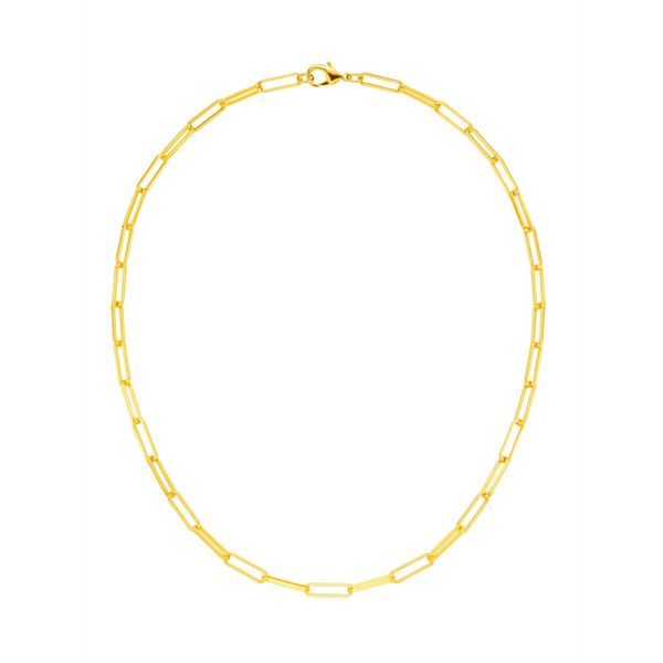 Gliederkette Lady, Gold (Vergoldet), Halsketten, Damen, Metall, Gliederkette-image