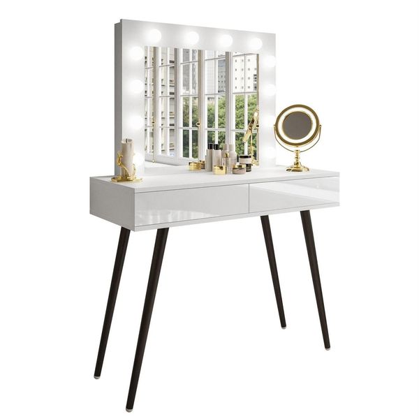 Schminktisch Sienna Loft Mit Schubladen Push Open-image