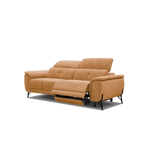 Sofa Avena 3-Sitzer Mit 1 Relaxfunktion, Orange-image