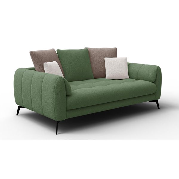 Sofa Calme 2,5-Sitzer, Olive Und Beige-image