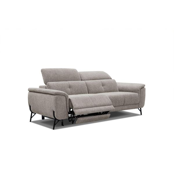 Sofa Avena 3-Sitzer Mit 1 Relaxfunktion, Taupe-image