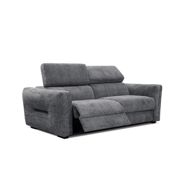 Sofa Calvera 3-Sitzer Mit 1 Relaxfunktion, Graphitfarben-image