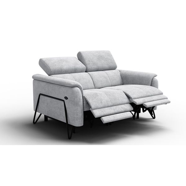 Relaxsofa Roden 2-Sitzer, Hellgrau-image
