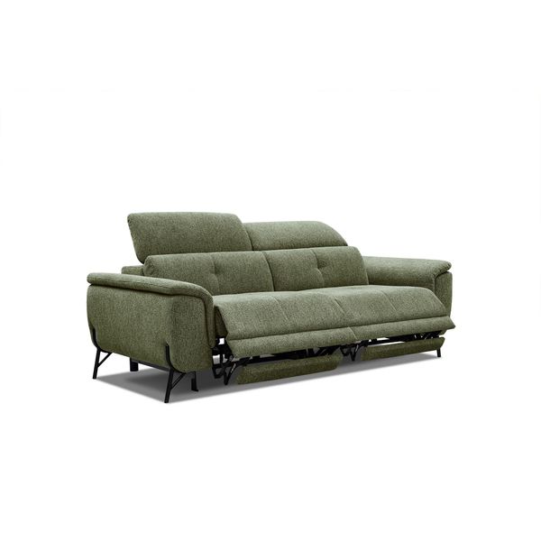Sofa Avena 3-Sitzer Mit 2 Relaxfunktionen, OlivgrüN-image