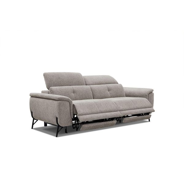 Sofa Avena 3-Sitzer Mit 2 Relaxfunktionen, Taupe-image