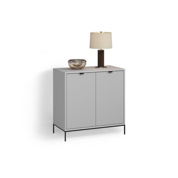 Kommode Aterno Grau Mit 2 TüRen-image