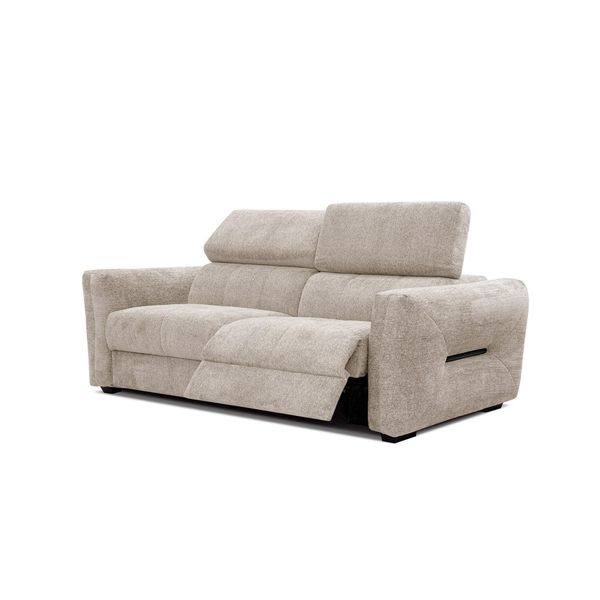 Sofa Calvera 3-Sitzer Mit 1 Relaxfunktion, Ecru-image