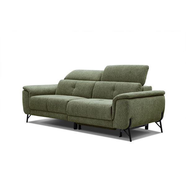 Sofa Avena 3-Sitzer Mit 1 Relaxfunktion, OlivgrüN-image