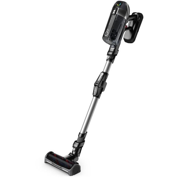 Rowenta Akku-Hand-Und Stielstaubsauger "RH9958 X-Force Flex 14.60", Silber (Schwarz, Silberfarben), B:42,5Cm H:17,4Cm T:57,3Cm, Akkusauger, Flex-Gelenk, Hohe Leistung, Bis Zu 70 Min. Laufzeit, 0,9L KapazitäT-image