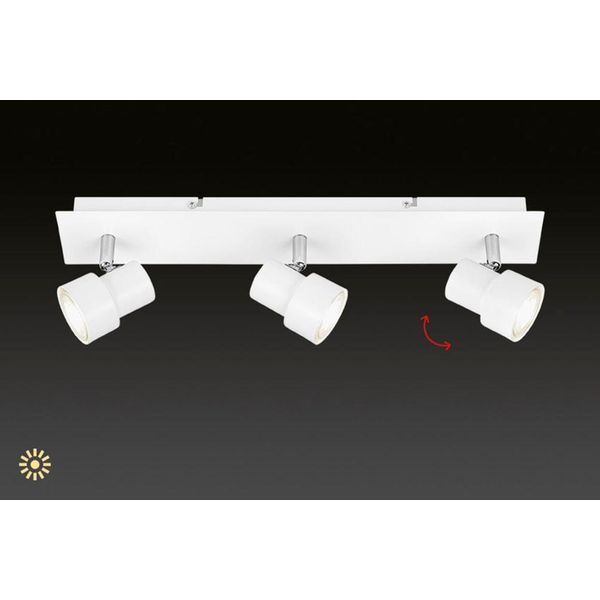 Briloner Leuchten Led Deckenleuchte "Rock", Weiß, Neutral, Leuchten, Led Deckenleuchte-image