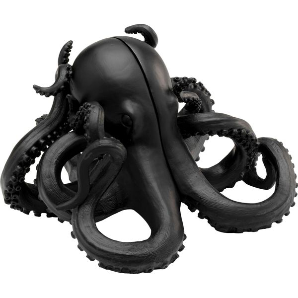 BuchstüTze Kare Design "Octopus", Schwarz, B:28Cm H:18Cm T:26Cm, Polyresin, BuchstüTzen, Aus Polyresin-image