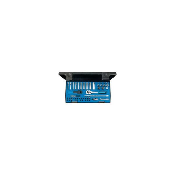 SteckschlüSsel-Satz 1/4" DU-IN-IS-PH-PZ-TX-XZN, 49 Teilig Mit Umschalt-Knarre"-image