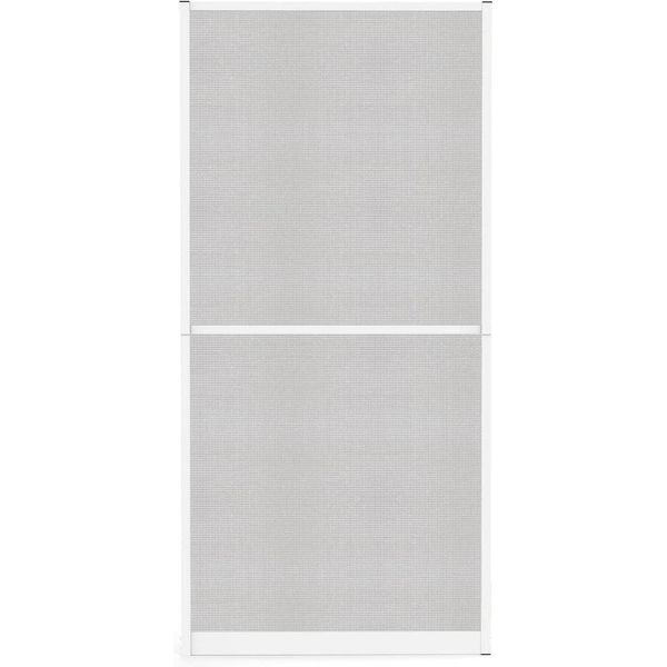 Insektenschutz-TüR Hecht International "Alu-TüRbausatz", Weiß (Rahmen: Weiß Gewebe: Anthrazit), B:120Cm H:240Cm, Insektenschutzgitter, Bxh: 120X240 Cm-image