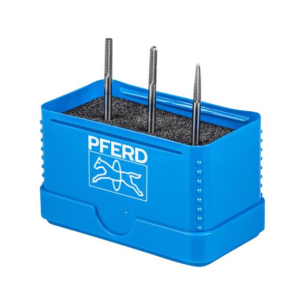Pferd Tools Hartmetall HochleistungskleinfräSstift Set 1303 Micro 3-Tlg. Ø 3Mm Schaft-Ø 3Mm Feinbearbeitung (21901303)-image