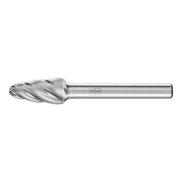 Pferd Tools Hartmetall HochleistungsfräSstift Alu Rundbogen Rbf Ø 10X20Mm Schaft-Ø 6Mm FüR Alu/Ne Metalle (21117788)-image