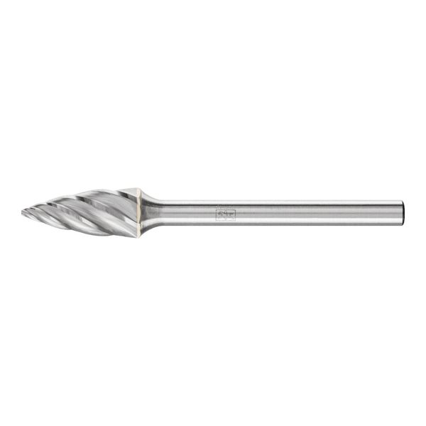 Pferd Tools Hartmetall HochleistungsfräSstift Alu Spitzbogen Spg Ø 06X13Mm Schaft-Ø 3Mm FüR Alu/Ne Metalle (21222763)-image